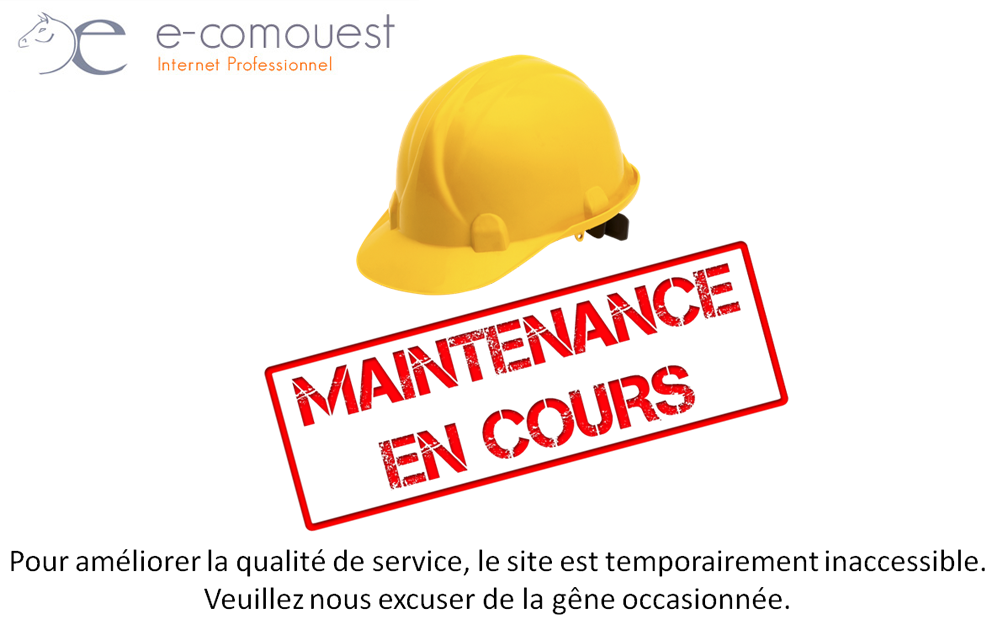 Maintenance en cours